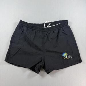 VTG Guy Harvey Mens Black XL Hoochie Daddy 3" Inseam Swim Suit Mesh Liner